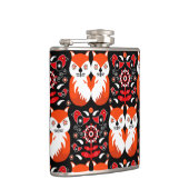 Flasques Fox Et Nature Art Populaire Nordique (Droite)