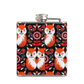 Flasques Fox Et Nature Art Populaire Nordique (Dos)