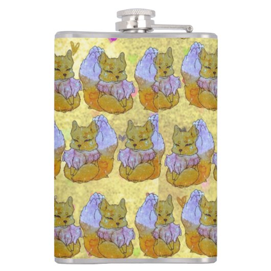 Flasques Fox named Dice (Dos)