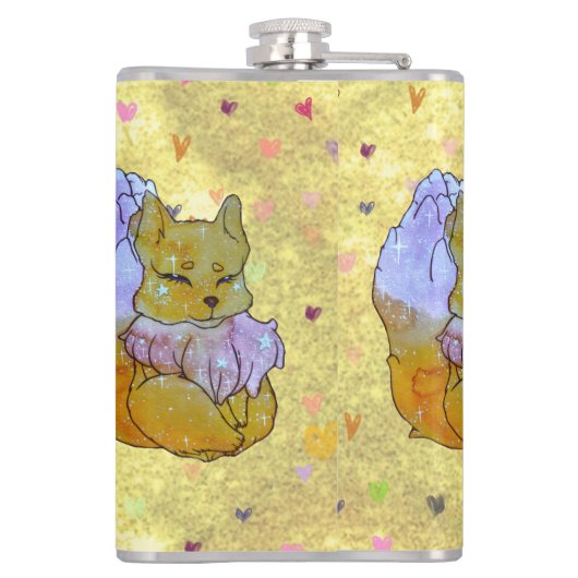 Flasques Fox named Dice (Dos)