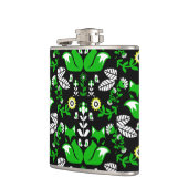 Flasques Fox Nordic Scandinavian Folk Art nappe (Gauche)