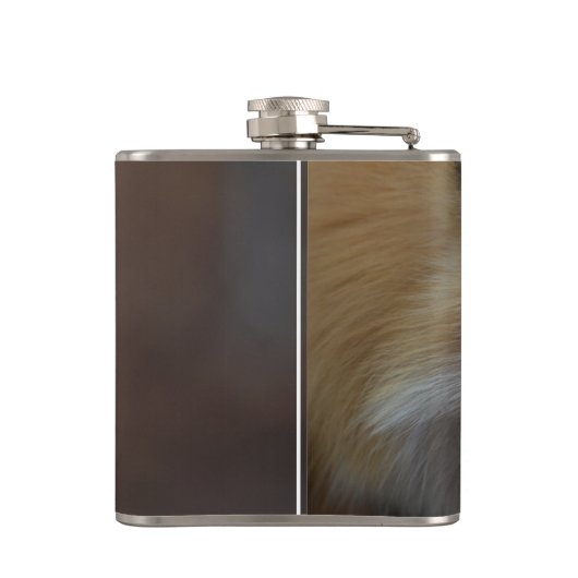 Flasques Fox rouge mignon (Dos)