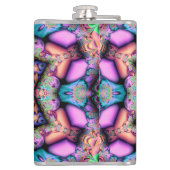 Flasques Fractal Mandala Floral Psychedelic (Dos)