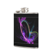 Flasques Fractale Électrique Rose (Gauche)