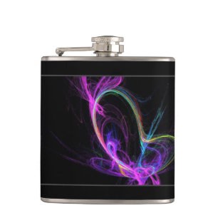 Flasques Fractale Électrique Rose