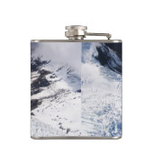 Flasques Franz Josef Glacier Vue aérienne, Nouvelle-Zélande (Dos)