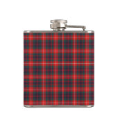 Flasques Fraser Clan Bright Rouge et bleu marine Tartan mod (Dos)