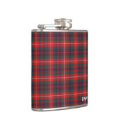 Flasques Fraser de Lovat Clan Tartan Monogramme (Droite)
