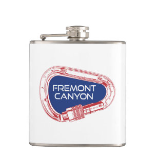 Flasques Fremont Canyon Wyoming Rock Escalade Carabiner