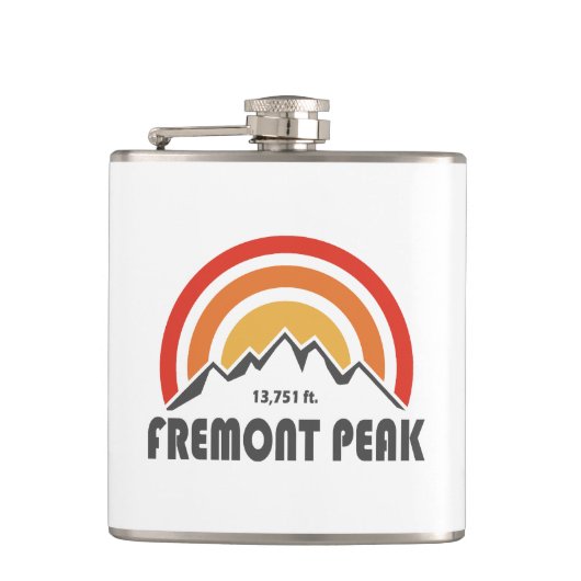 Flasques Fremont Peak Wyoming (Devant)