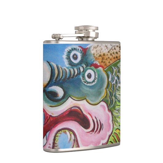 Flasques Fresque chinoise Foo Dog / Lion Guardian (Droite)