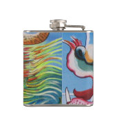 Flasques Fresque chinoise Foo Dog / Lion Guardian (Dos)