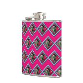 Flasques Frida Kahlo Retro Denim Diamond (Gauche)