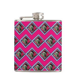 Flasques Frida Kahlo Retro Denim Diamond