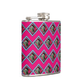 Flasques Frida Kahlo Retro Denim Diamond (Droite)