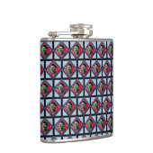 Flasques Frida Kahlo Retro Pink Denim (Droite)