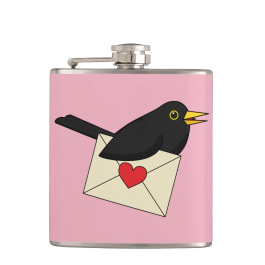 Flasques From Blackbird et Love (Devant)