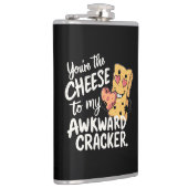 Flasques Fromage à Mon Awkward | Drôle et mignonne Valentin (Droite)
