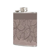 Flasques Frontière et arrière - plan de motif de feuille (Gauche)