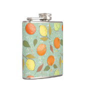 Flasques Fruit motif aux citrons, oranges (Droite)