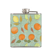 Flasques Fruit motif aux citrons, oranges (Dos)