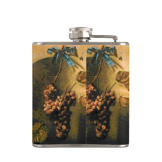 FLASQUES FRUITS DE SAISON, PROSPÉRITÉ/RAISINS, VIGNES DE CÉ (Dos)