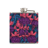 Flasques Fuchsia en bleu et violet (Dos)