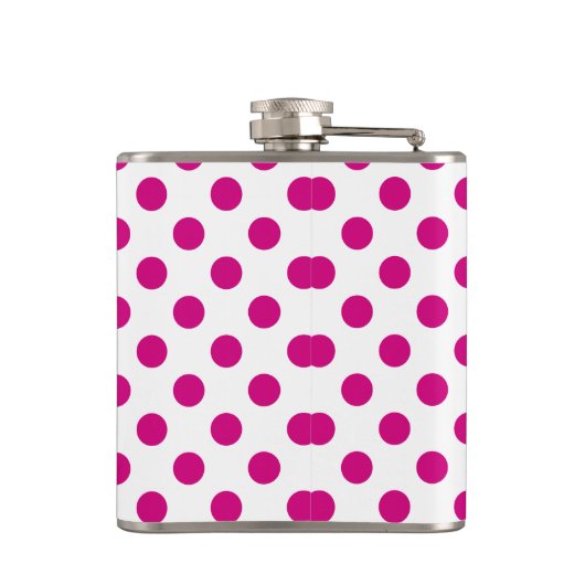 Flasques Fuchsia polka (Dos)