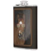 Flasques Fumer Foin de cheval humoristique Cigar Drink Flas (Gauche)