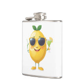 Flasques Fun citron Vacances joyeuses Tropical Drink Party (Gauche)