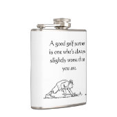 Flasques Fun Golfer's Vinyl Wrapped Flask (Droite)