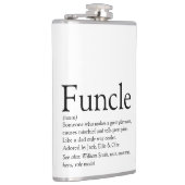 Flasques Funcle Oncle Funny Définition Moderne Dit (Droite)