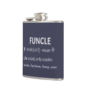 Flasques FUNCLE Uncle Cadeau Drôle Blague (Gauche)