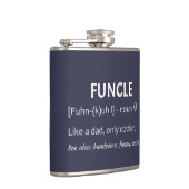 Flasques FUNCLE Uncle Cadeau Drôle Blague (Droite)
