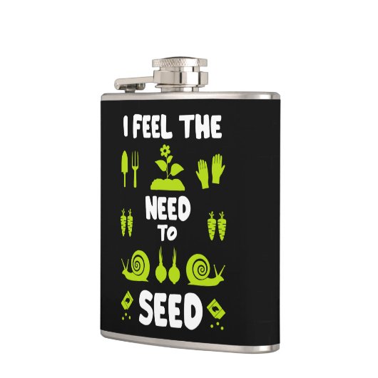 Flasques Funny Allotissement jardinage (Gauche)