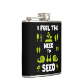 Flasques Funny Allotissement jardinage (Droite)