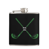 Flasques Funny Golf Flask - Custom Golfer Cadeau & Barware (Devant)