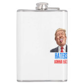 Flasques Funny Haters va détester les citations, drôle dire (Dos)