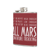 Flasques Funny Red White All Mars Trekking Adventure (Gauche)