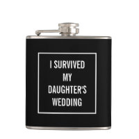 Funny Survived Mariage de la fille Noir et Blanc