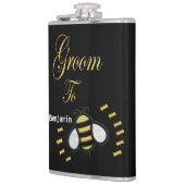 Flasques Futur Marié Or Noir Abeille Enterrement de Vie de (Gauche)