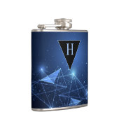 Flasques Future Tech Moderne Monogramme (Droite)