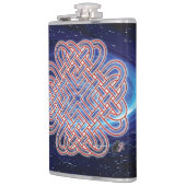 Flasques Galactic celtic love knot (Gauche)