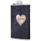 Flasques Galaxie et Lune (Gauche)