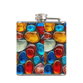 Flasques Galets de mer multicolores (Dos)