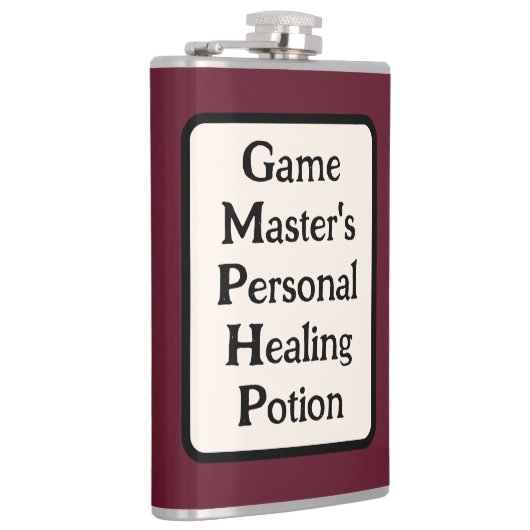Flasques Game Master's Healing Potion Vinyl Wrapped Flask (Droite)