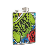 Flasques Gamer Pattern Flask (Droite)
