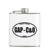 Flasques GAP - C&O Towpath Oval (Devant)