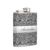 Flasques Garçons d'honneur personnalisés par Paisley (Droite)