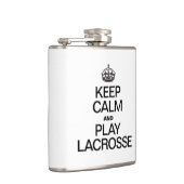 FLASQUES GARDER LE CALME ET JOUER LACROSSE (Droite)